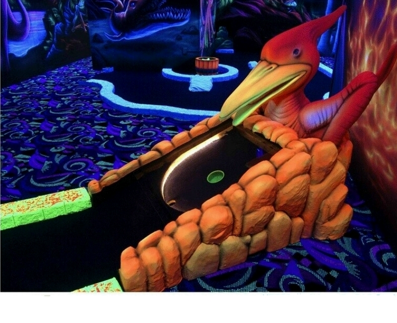 Mini Golf Glow In the Dark Custom Painting Products 